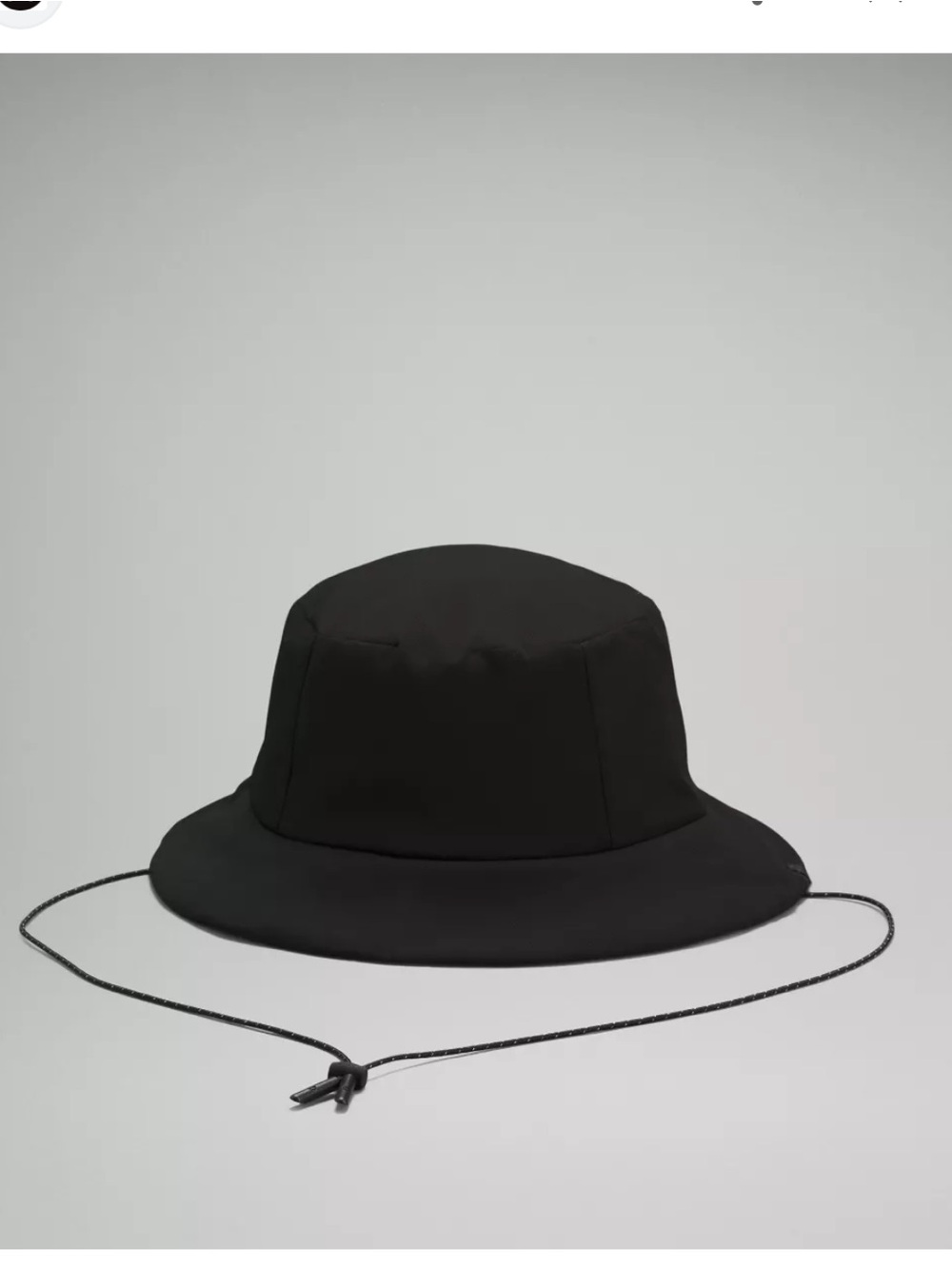 Lululemon lab Bucket Hat With Strap
